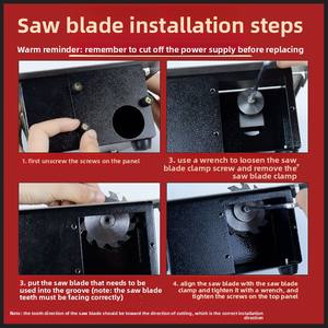 <span class=keywords><strong>Mini</strong></span> machine de découpe artisanale, <span class=keywords><strong>scie</strong></span> <span class=keywords><strong>circulaire</strong></span> modèle 675, électrique, <span class=keywords><strong>pour</strong></span> bricolage domestique, outil de découpe de circuits imprimés à 45 degrés - Product Image 5