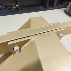 Ánh nắng mặt trời Bochang nhôm chân bàn máy tính khung thiết kế đơn giản văn phòng hiện đại dưới bàn làm việc - Product Image 4