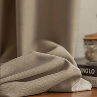 Rideaux et draperies de luxe DaiRui, rideaux occultants en tissu pour le salon