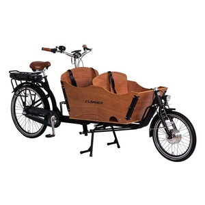 <span class=keywords><strong>Bici</strong></span> da Carico Elettrica Bakfiets a 2 Ruote da Stock Polonia Europa per Bambini con Telaio Aperto e Portapacchi <span class=keywords><strong>Posteriore</strong></span> Batteria al Litio 36V - Product Image 3