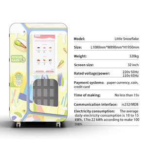 Máquina de Helados de Alta Capacidad con Enfriamiento Rápido, Pantalla Táctil Operada con Monedas y SDK Habilitado para Venta Eficiente en Supermercados - Product Image 3