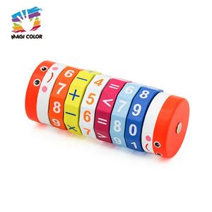 Juguete educativo de matemáticas para niños, <span class=keywords><strong>cubo</strong></span> cilíndrico aritmético de madera, W12E056, venta al por mayor - Product Image 2