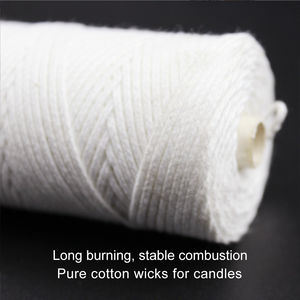 Mèche carrée en coton non préparé 2026 <span class=keywords><strong>pour</strong></span> la fabrication de bougies, sans plomb, <span class=keywords><strong>pour</strong></span> <span class=keywords><strong>cire</strong></span> d'abeille/<span class=keywords><strong>cire</strong></span> de soja, forme flocons, <span class=keywords><strong>pour</strong></span> occasions de mariage - Product Image 4
