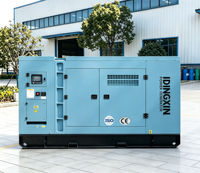 Generador Eléctrico Diésel Insonorizado de 60 kVA y 48 kW con Remolque para Eventos y Conciertos al Aire Libre