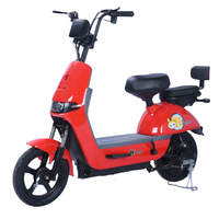 Moto électrique OEM 350W pour adultes, vélo électrique de ville, 3 vitesses, cadre en acier carbone, structure stable, qualité assurée