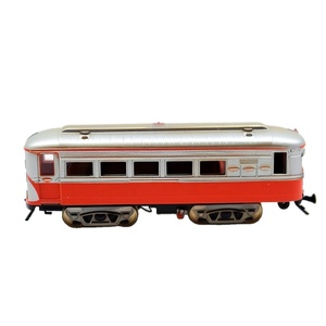 OEM 1:100 Résine Dîner Tramcar Modèle Diecast Streetcar Modèle Plastique Promotionnel Train Jouet - Product Image 1