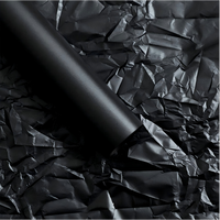 Papier d'emballage pour fleurs en film nacré imperméable style plissé, papier de doublure pour bouquets, matériel pour l'art floral et les fournitures de fleuristes