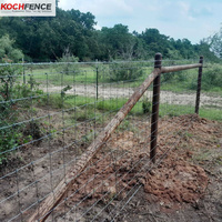 Clôture de ferme agricole et barrières de prairie contre les cerfs et les animaux sauvages