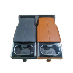 Accoudoir central en cuir de haute qualité à trois sièges, pour voiture professionnelle, VIP, VAN - Product Image 1