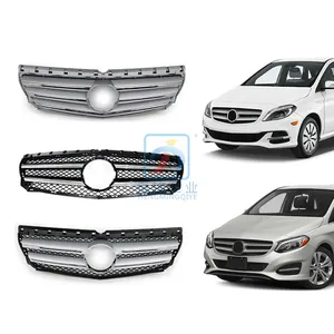 2013 Mercedes B-Class Black Sliver W246 GT Grill Car Grills W246 Front Grille Mecrcedes Class B W246