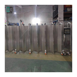 Dioperasikan listrik dengan kendali jarak jauh layar baja tahan karat pintu geser dapat ditarik otomatis - Product Image 3
