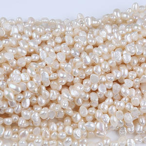 Perlas de Agua Dulce Barrocas Sanqi de 7-8 mm, Perlas Sueltas Naturales de Doble Cara, para Manualidades, Venta al por Mayor de Zhuji Pearl - Product Image 4