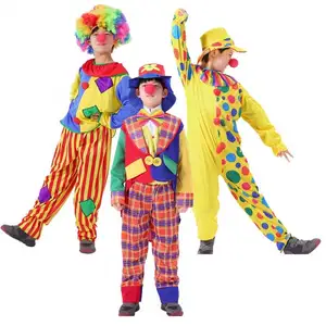 Halloween Kid Holiday Variety divertente Set completo Costume Cosplay Clown Clothes Suit HCBC-027