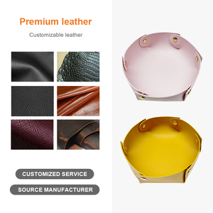 Chine Usine Logo Personnalisé Pliable Bureau Utiliser Personnalisé En Cuir Catchall Dice <span class=keywords><strong>Plateau</strong></span> Organisateur De <span class=keywords><strong>Table</strong></span> Jeux De <span class=keywords><strong>Table</strong></span> dés <span class=keywords><strong>plateau</strong></span> - Product Image 6