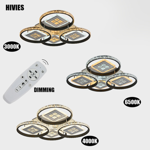 Accesorios de luz nórdica, lámpara cuadrada Pop de acero inoxidable, decoración del hogar, pasillo, pasillo, luz de techo Led, entrega - Product Image 4