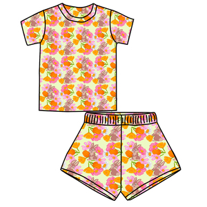 FANCY MONKEY, Nueva Colección en Oferta, Conjuntos de Ropa Casual para Niñas, de Bambú/Algodón Orgánico, Manga Corta, Estampado Múltiple, Corte Holgado - Product Image 5