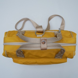 Multifunctional 3-in-1 Yellow Canvas <b>Laptop</b> Tote Bag Convertible <b>Backpack</b> Crossbody Bag for <b>Work</b> Travel Daily Commute - Product Image 5