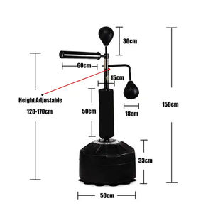 Boxe Spinning Bar Heavy Duty <span class=keywords><strong>Reflex</strong></span> Speed Sac de frappe Formation Debout Libre Fierce <span class=keywords><strong>Reflex</strong></span> Bag - Product Image 3