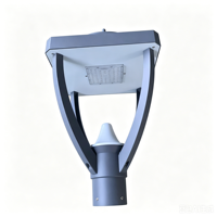 Luminaria Tradicional de 30W a 100W para Postes de Iluminación de Paisajes, Farola para Caminos de Villas de Lujo, Estilo Vintage, con Certificación CE