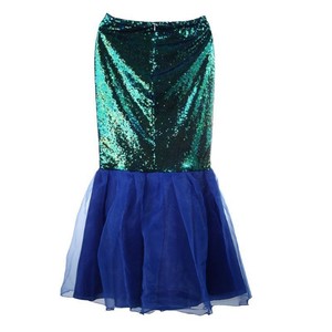 Falda <span class=keywords><strong>de</strong></span> Lentejuelas al por Mayor para Disfraz <span class=keywords><strong>de</strong></span> Halloween, Traje Iridiscente <span class=keywords><strong>de</strong></span> Lentejuelas para Actuaciones Escénicas <span class=keywords><strong>de</strong></span> Mujer, MOQ 5 - Product Image 2