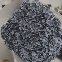 Nouvelles Ventes Directes Usine 2026 : Hortensias Séchés et Préservés, Fleurs d'Hortensia Naturelles Préservées avec Tiges pour Mariages et Décoration Intérieure