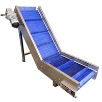 Petite puissance en acier inoxydable PVC caoutchouc systèmes de bande transporteuse prix industriel incliné convoyeur à bande machine convoyeurs à bande