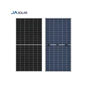 2024新款Dimenson JA太阳能580W P型双面JAM72D30LB 545w 550w 555w 560w 575W 580w TUV/CE太阳能电池板