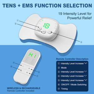 Appareil TENS sans fil à double unité, stimulateur musculaire avec télécommande pour soulager les douleurs du cou, du dos, de la taille et des jambes, thérapie pour tout le corps - Product Image 5