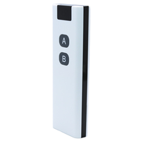 Nouveaux commutateurs de télécommande à radiofréquence sans fil RF433 infrarouge à 2 boutons Nouvelle télécommande infrarouge à 2 boutons