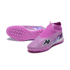 Botines de Fútbol de Corte Alto MD Futbol Phanto GX TF Gripknit Pupillos De Futbol, Color Morado, Chuteiras De <span class=keywords><strong>Futsal</strong></span> - Product Image 6