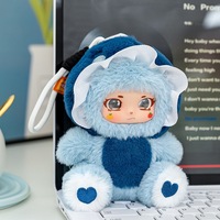Vinyl-Gesichtspilz-Pflückerpuppe, Kawaii Plüschtier Sammlerstück, Niedliche Stofftierfigur Schlüsselanhänger, Geburtstagsgeschenk, Großhandel