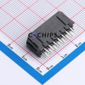 WAFER-MX3.0-14PZZ Wire-to-Board Pin Header Through hole Component (THT),P=3mm Connector 2x7P 3mm Through Hole Micro-Fit (MX 3.0) - Product Image 2