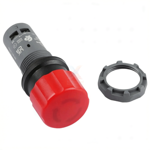 Botón de Paro de Emergencia Compacto Original CE3T-10R-02, Cabeza de Hongo Roja de 30mm, 2NC, Disponible en Stock - Product Image 3
