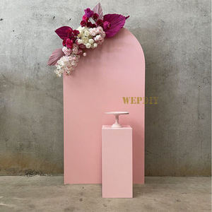 Wedding Decoration <b>Backdrop</b> Arch Bevel Acrylic Background Panel Welcome Sign for Wed <b>Party</b> Decoration - Product Image 2