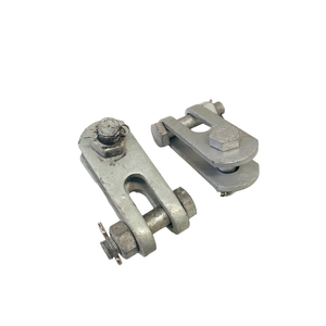 High Strength Hot Forged ZS Series Right Angle Clevis Galvanized Hardware For Urban Distribution Overhead Pole Line - Product Image 6