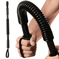 Barre d'entraînement de force pour les bras 50 kg, ressort professionnel pour l'entraînement des muscles de la poitrine et des bras, équipement de fitness