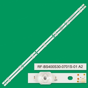 Bande LED de rétroéclairage 6V de haute qualité HX-NO.2694 RF-BS400S30-0701S-01 A2 pour téléviseurs - Product Image 1