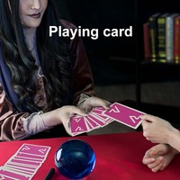 Échantillon gratuit Conception et LOGO personnalisés Cartes à jouer au poker en papier gaufré de haute qualité avec boîte