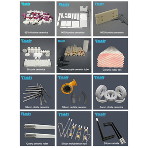 Vhandy <span class=keywords><strong>Industrial</strong></span> de cerámica de alúmina de/alúmina tubo para baldosas de cerámica horno - Product Image 5
