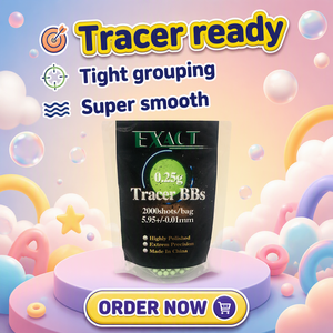 <span class=keywords><strong>Bala</strong></span> de juguete Premium Tracer 0.25g Bb de 6mm de plástico ABS EX- No Biodegradable y Tracer 0.25, modelo de juguete electrónico para mayores de 14 años en bolsa - Product Image 2