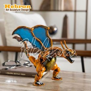 Adornos Metálicos de Astronauta Creativos para Mueble de TV, Regalos de Lujo para la Nueva Residencia, Decoración para Sala de Estar - Product Image 4