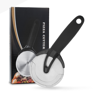 Rebanador de Pizza súper afilado con Mango antideslizante, rueda cortadora de Pizza de acero inoxidable de calidad, gran oferta - Product Image 1