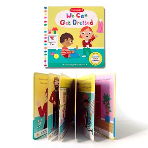 Sản phẩm mới nâng nắp sách Montessori giáo dục đồ chơi đẩy kéo Tab trượt Hội Đồng Quản trị trẻ em của cuốn sách in ấn - Product Image 6