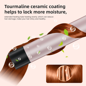 Rizador de Pelo Waver, Plancha de Cerámica Eléctrica de Calentamiento Rápido, Temperatura Ajustable, Turmalina, Profesional, Portátil, para el Hogar - Product Image 3