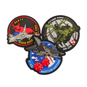 Direct Production Plant Drafted To Order 3D Soft Rubber Silicone Polyvinyl Chloride Hook Backing Emblem pvc patch - Product Image 2