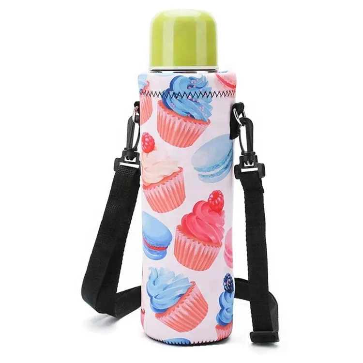 16 oz - 21 oz Neopren Wasser flaschen hülle 16.9oz Tragbare Flaschen kühler abdeckung Halter Gurt für den Außenbereich