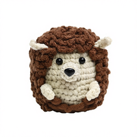 Nouvelles poupées en laine faites à la main, énergie positive, animaux actifs au crochet, ornements, produits finis, 31 cm-50 cm, pour les jeunes de 7 à 14 ans