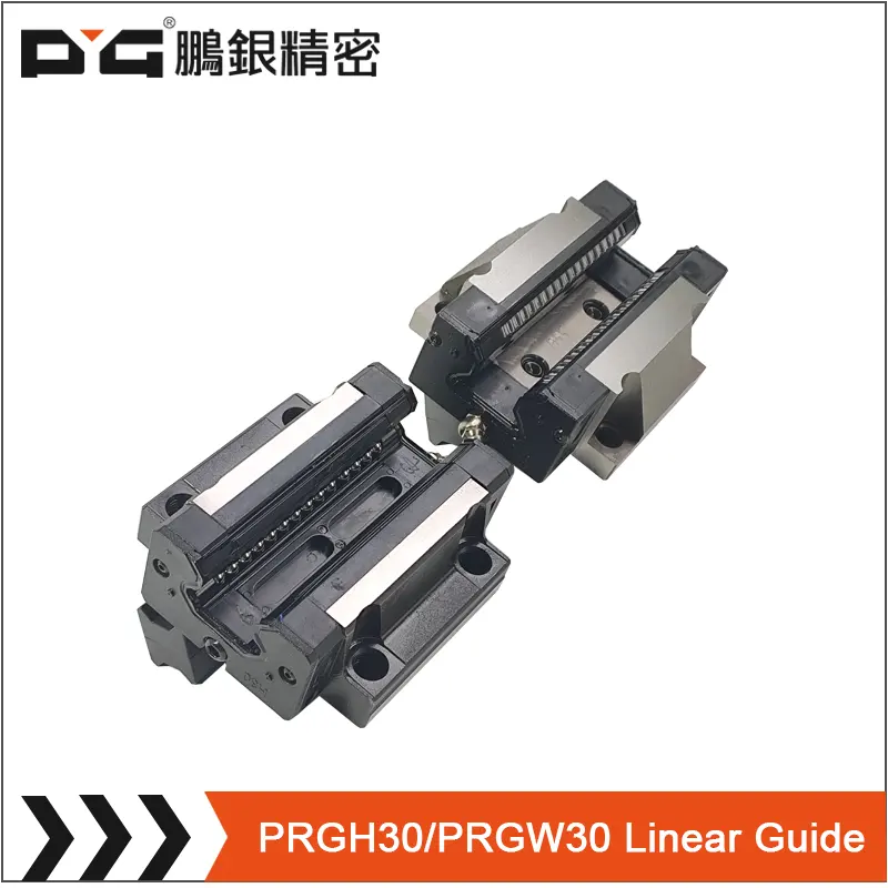 Guia de rolamento linear de alta velocidade PRGH30CA/PRGW30CC blocos de trilho de guia de rolo para torno cnc, mais vendidos em 2024