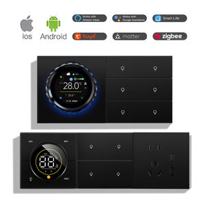 Wi Wi-Fi <span class=keywords><strong>Bluetooth</strong></span> <span class=keywords><strong>Bluetooth</strong></span> שליטה קולית טיימר מרחוק אין חוט נייטרלי 10-40 שקעים ומתגים סוג הודי חשמלי - Product Image 1