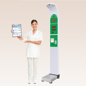 Machine de mesure de taille et de poids à pièces certifiée CE Balance corporelle à affichage tactile Balance <span class=keywords><strong>mécanique</strong></span> en acier pour le pesage - Product Image 1